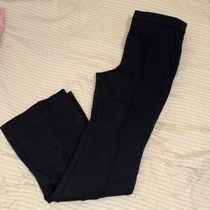 Black Anthro High Rise Flare Pants 10